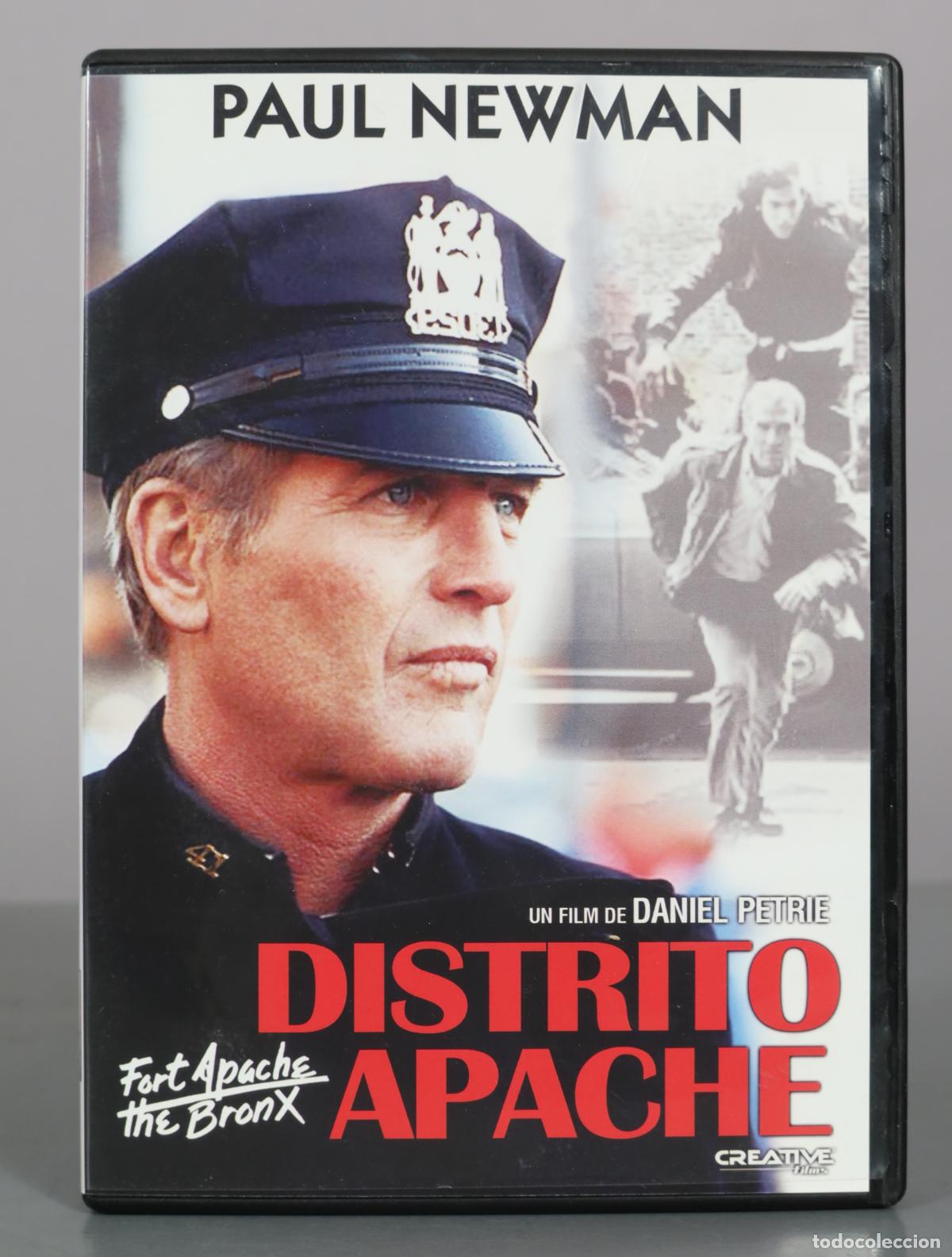Cine: DVD. Distrito Apache - Daniel Petrie, Paul Newman, Edward Asner, Ken Wahl, Danny Aiello