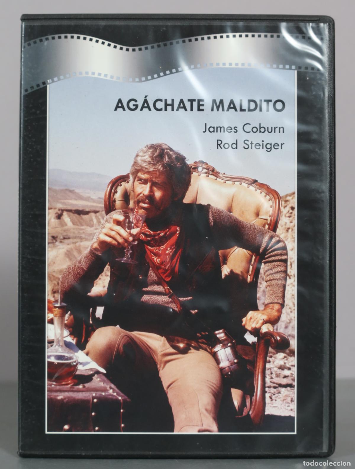 Cine: DVD. Ag&aacute;chate, maldito - Sergio Leone, James Coburn, Rod Steiger