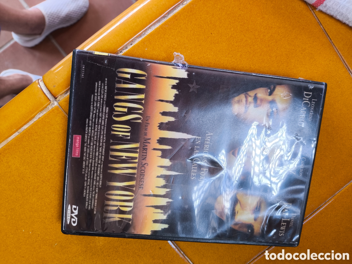 Cine: DVD de gangs of new vyork.lote G n 427