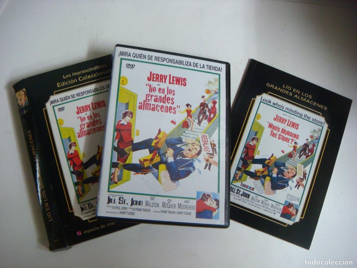 Cine: D.V.D. DE LIO EN LOS GRANDES ALMACENES CON JERRY LEWIS EDICION COLECCIONISTA-CAJ-N&ordm;-5