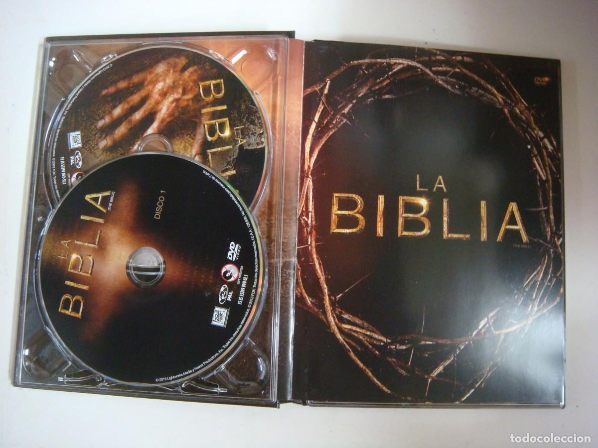 Cine: D.V.D. DE LA BIBLIA CON 4 DISCOS MAS LIBRILLO-CAJ-N&ordm;-5