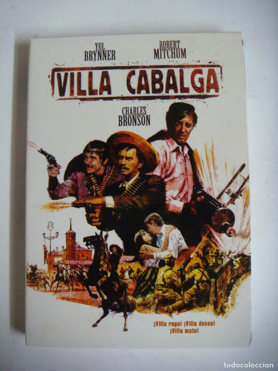 Cine: D.V.D. DE VILLA CABALGA CON YUL BRYNNER-CAJ-N&ordm;-5