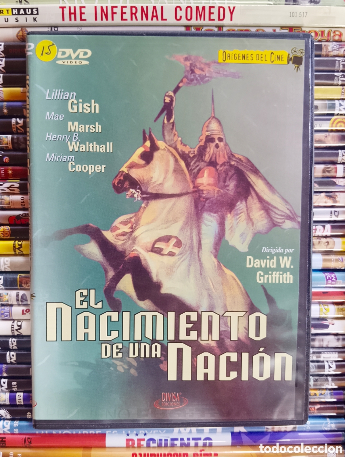 Cine: DVD El Nacimiento de una Naci&oacute;n 1915