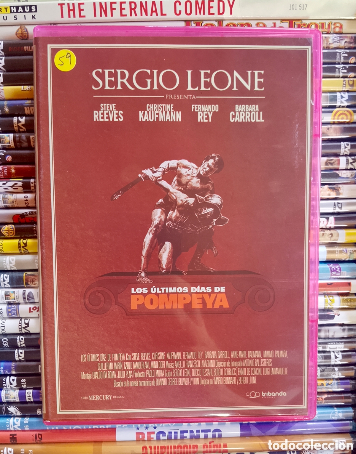 Cine: DVD Los &uacute;ltimos d&iacute;as de Pompeya Sergio Leone