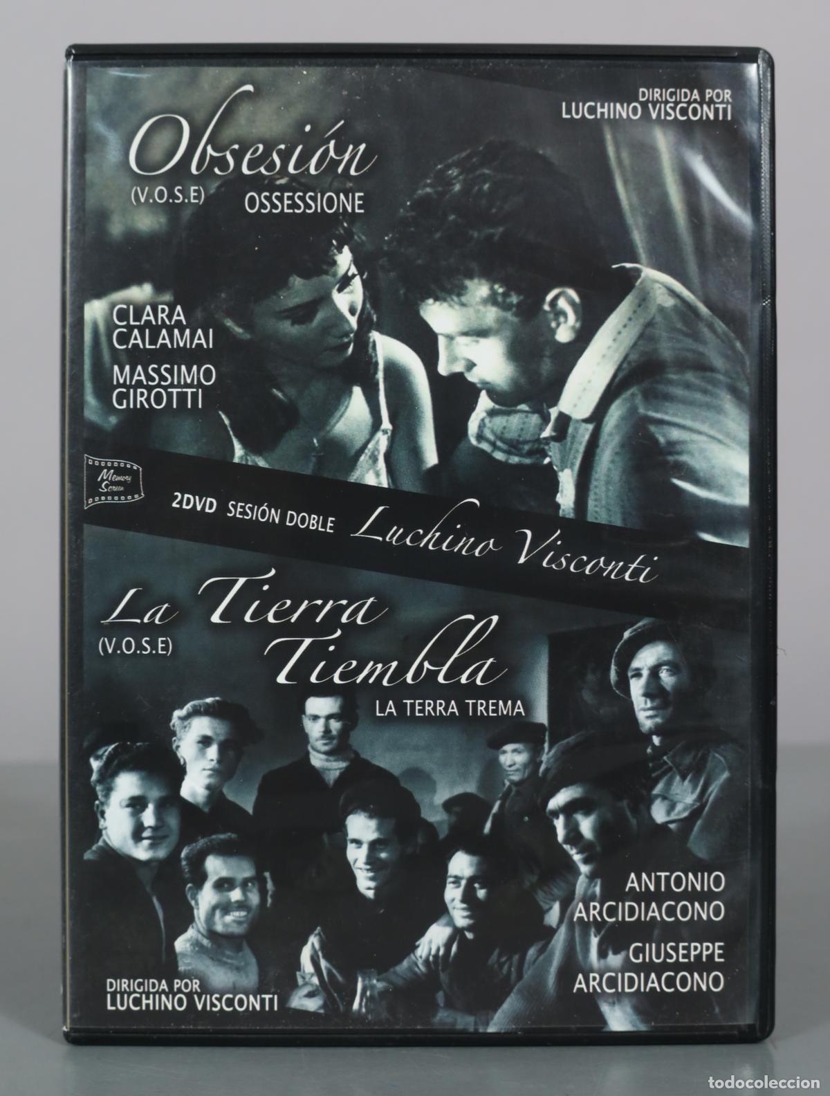 Cin&eacute;ma: DVD. Obsesi&oacute;n - La Tierra tiembla - Luchino Visconti
