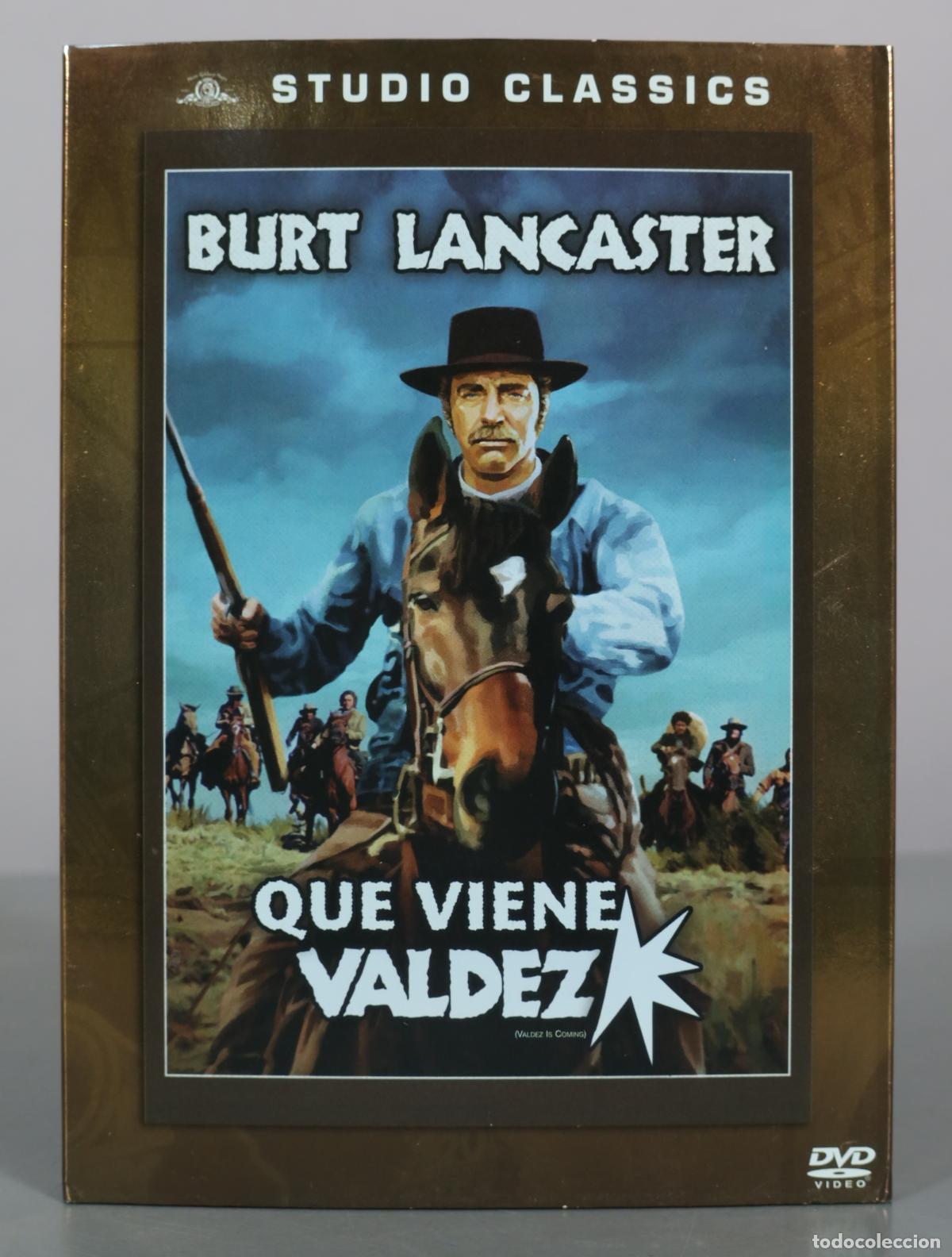Cin&eacute;ma: DVD. Que viene Valdez - Burt Lancaster
