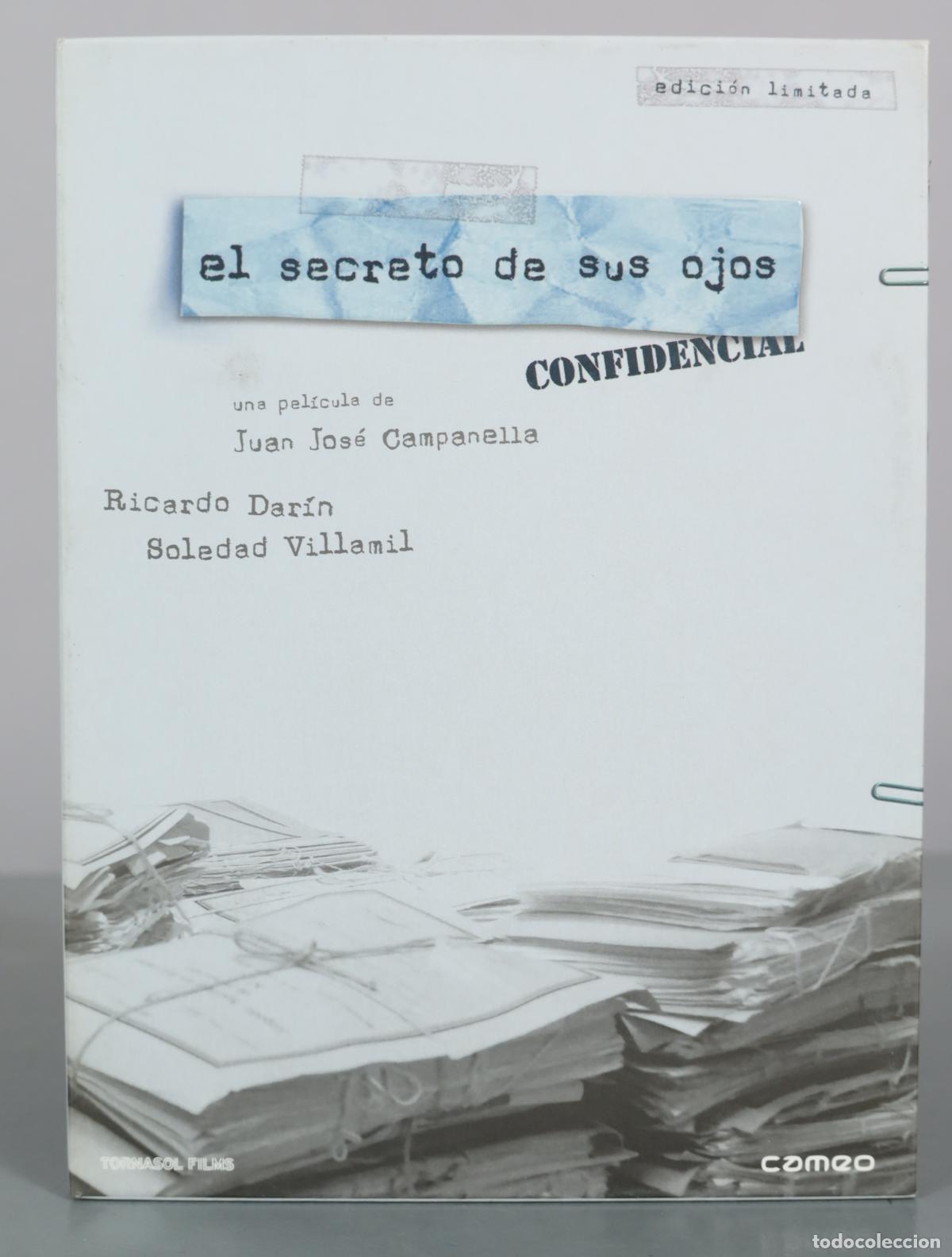 Cin&eacute;ma: DVD. El secreto de sus ojos - Juan Jos&eacute; Campanella, Ricardo Dar&iacute;n, Soledad Villamil