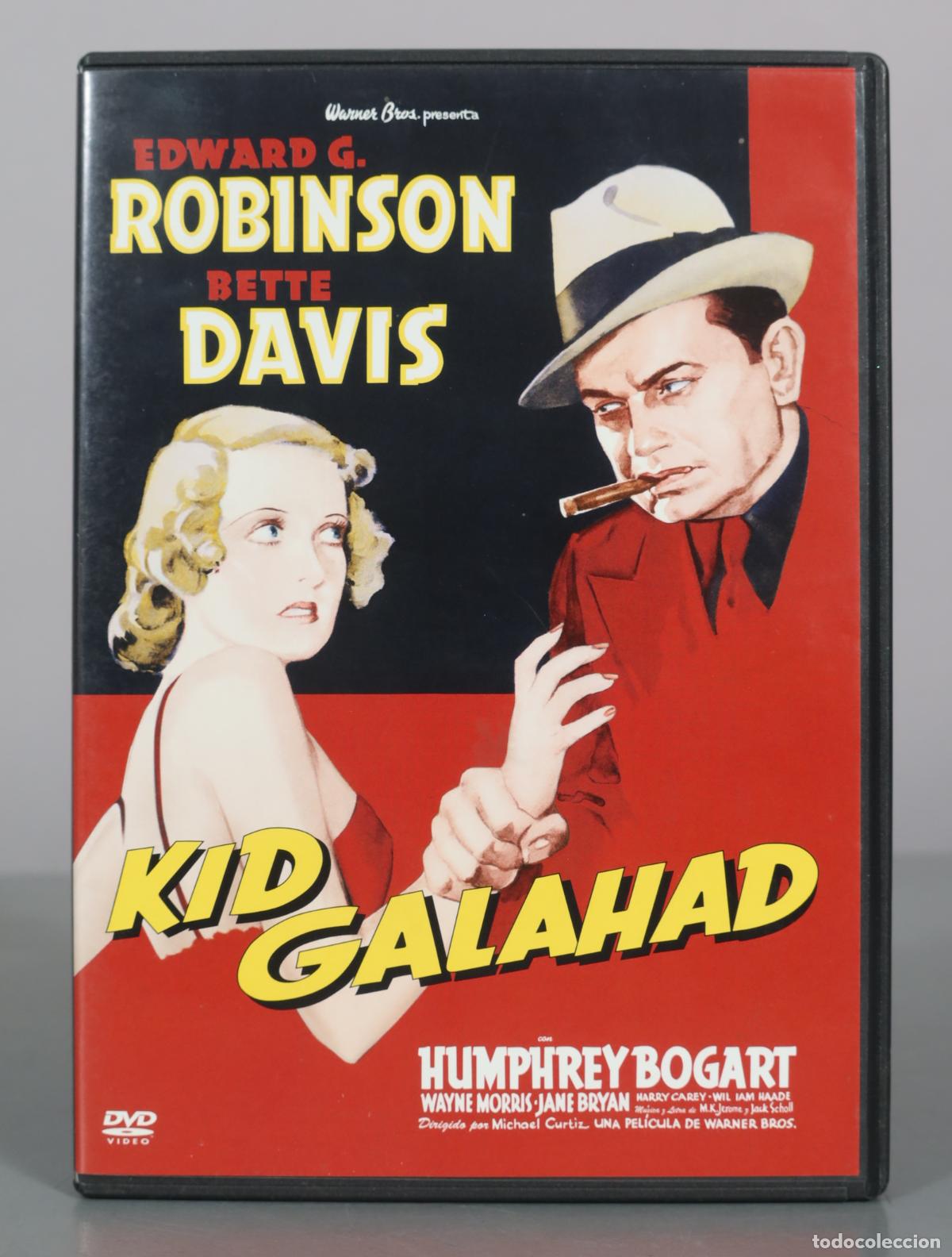Cin&eacute;ma: DVD. Kid Galahad - Edward G. Robinson, Bette Davis, Humphrey Bogart - Michael Curtiz - Warner Bros