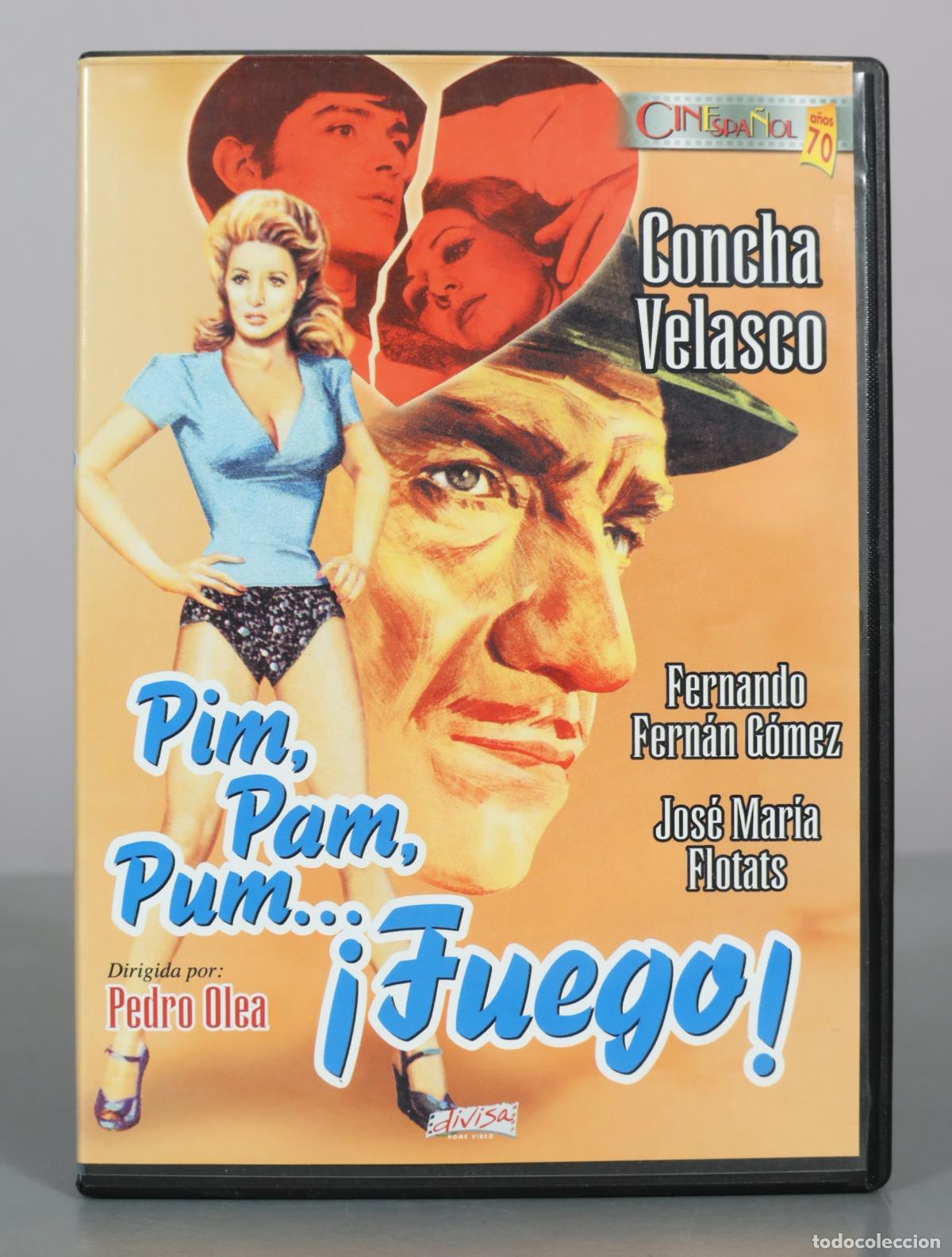 Cin&eacute;ma: DVD. Pim, pam, pum... &iexcl;fuego! - Concha Velasco, Fernando Fern&aacute;n G&oacute;mez, Jos&eacute; Mar&iacute;a Flotats, Pedro