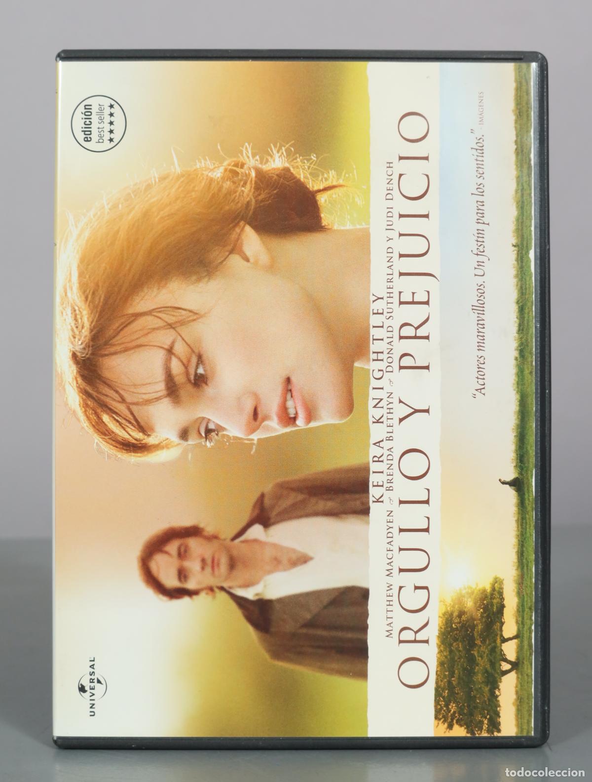 Cin&eacute;ma: DVD. Orgullo y Prejuicio - Keira Knightley, Matthew Macfadyen, Brenda Blethyn, Donald Sutherland,