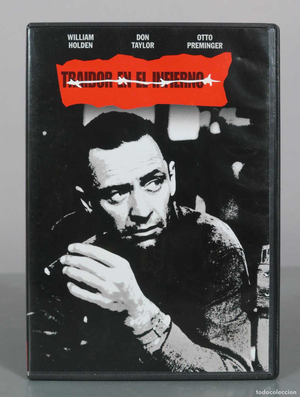 Cine: DVD. Traidor en el infierno - William Holden, Don Taylor, Otto Preminger