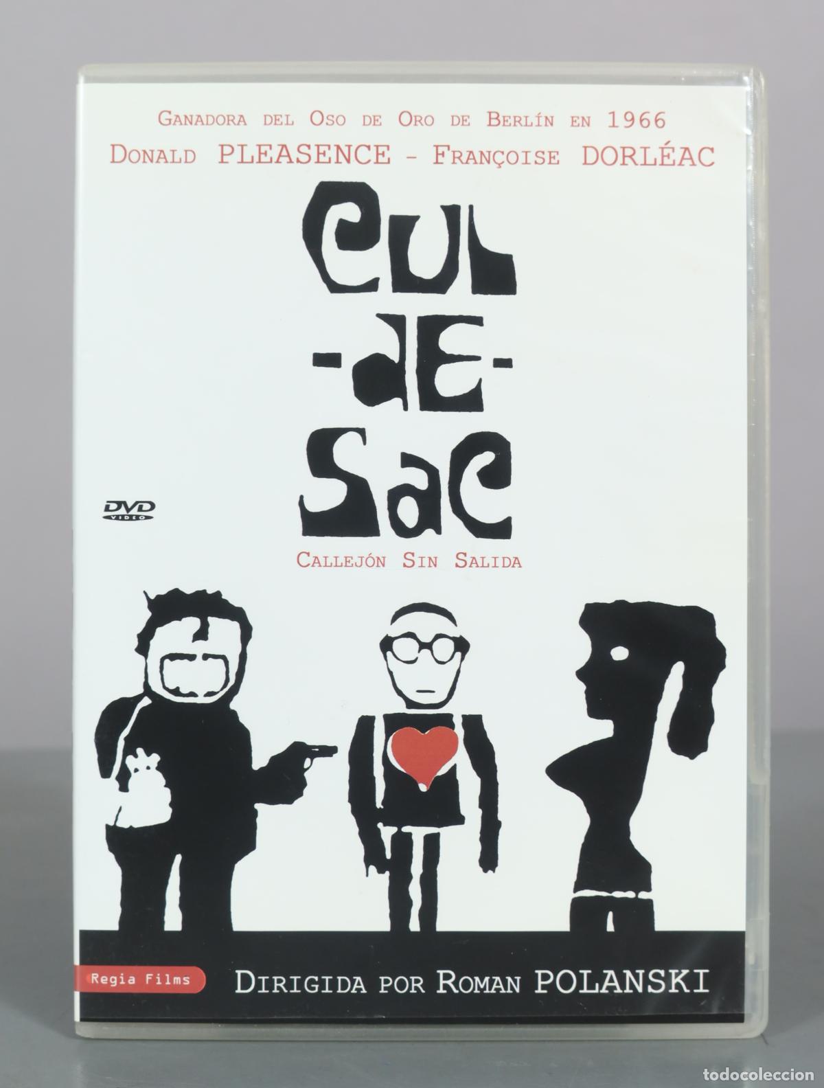 Cine: DVD. Cul-de-Sac - Callej&oacute;n sin salida - Donald Pleasence, Fran&ccedil;oise Dorl&eacute;ac, Roman Polanski - Regia