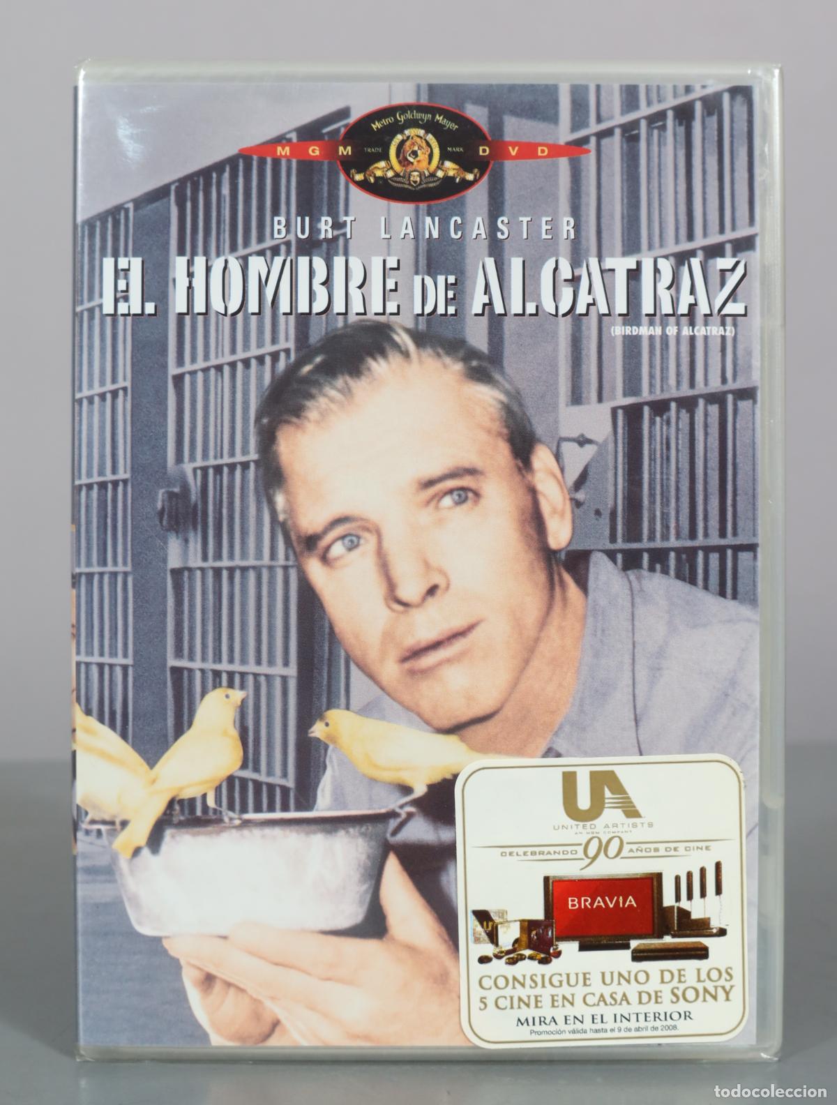 Cin&eacute;ma: DVD. El Hombre de Alcatraz - Burt Lancaster . PRECINTADO
