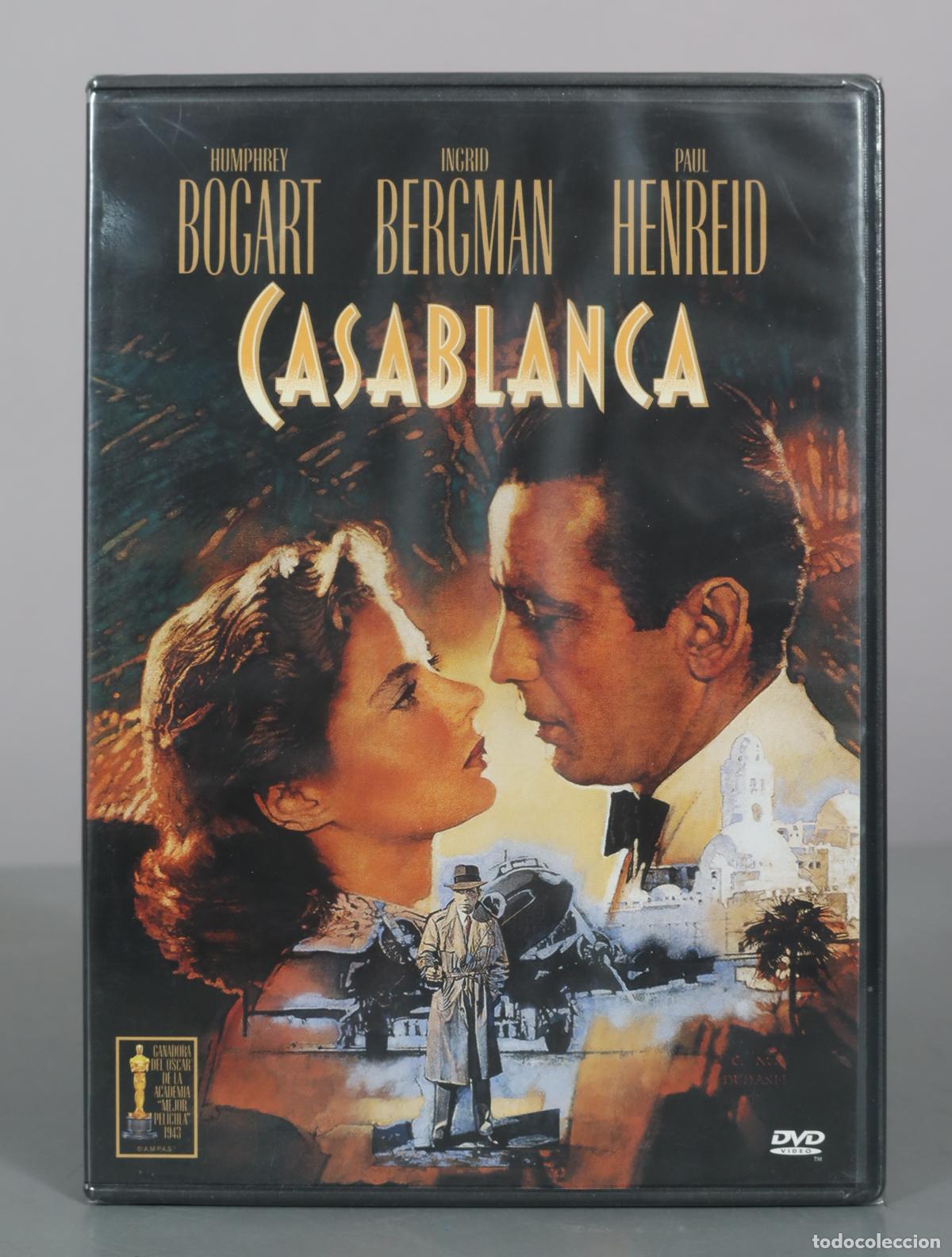 Kino: DVD. Casablanca - Humphrey Bogart, Ingrid Bergman, Paul Henreid - Michael Curtiz . PRECINTADO