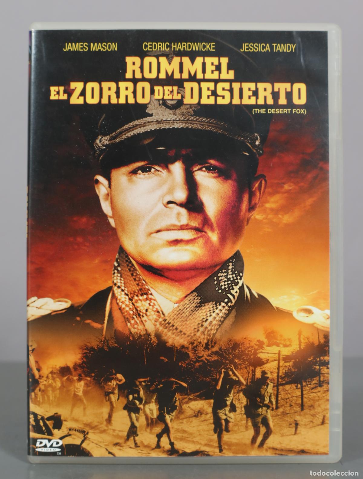 Kino: DVD. Rommel, el zorro del desierto - James Mason, Cedric Hardwicke, Jessica Tandy
