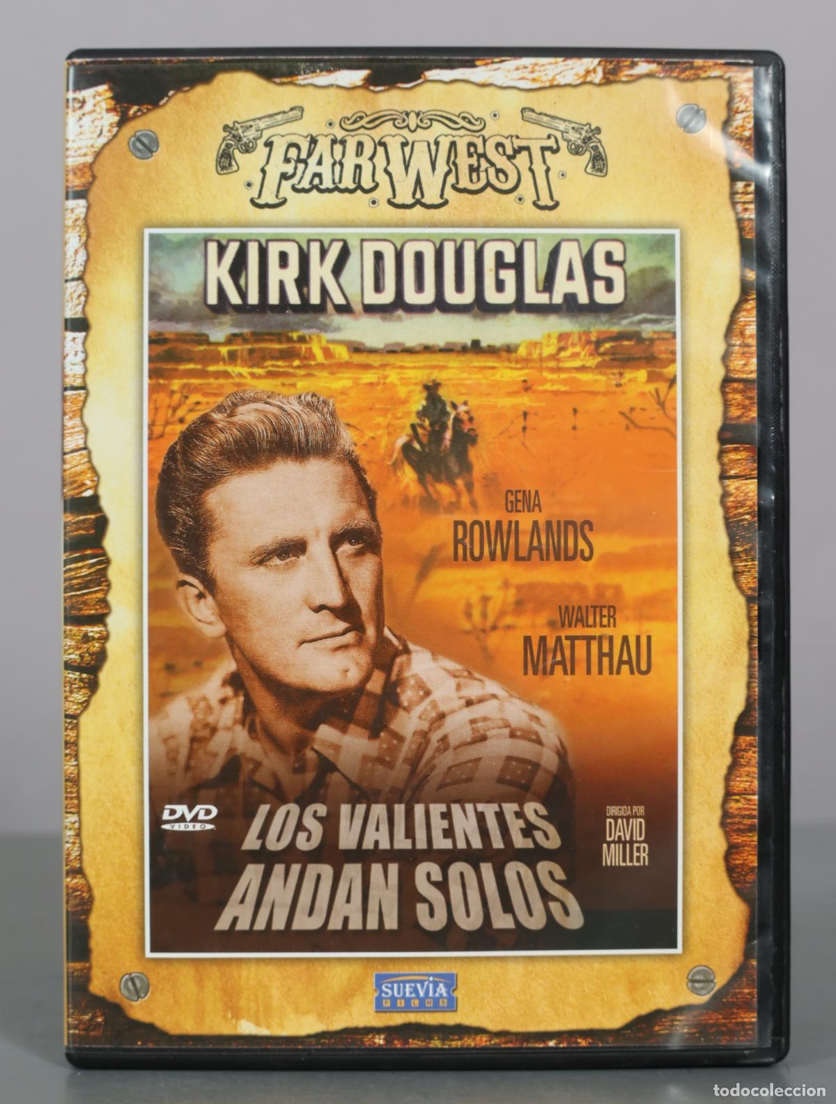 Cinema: DVD. Los valientes andan solos - Kirk Douglas, Gena Rowlands, Walter Matthau, David Miller - Suevia