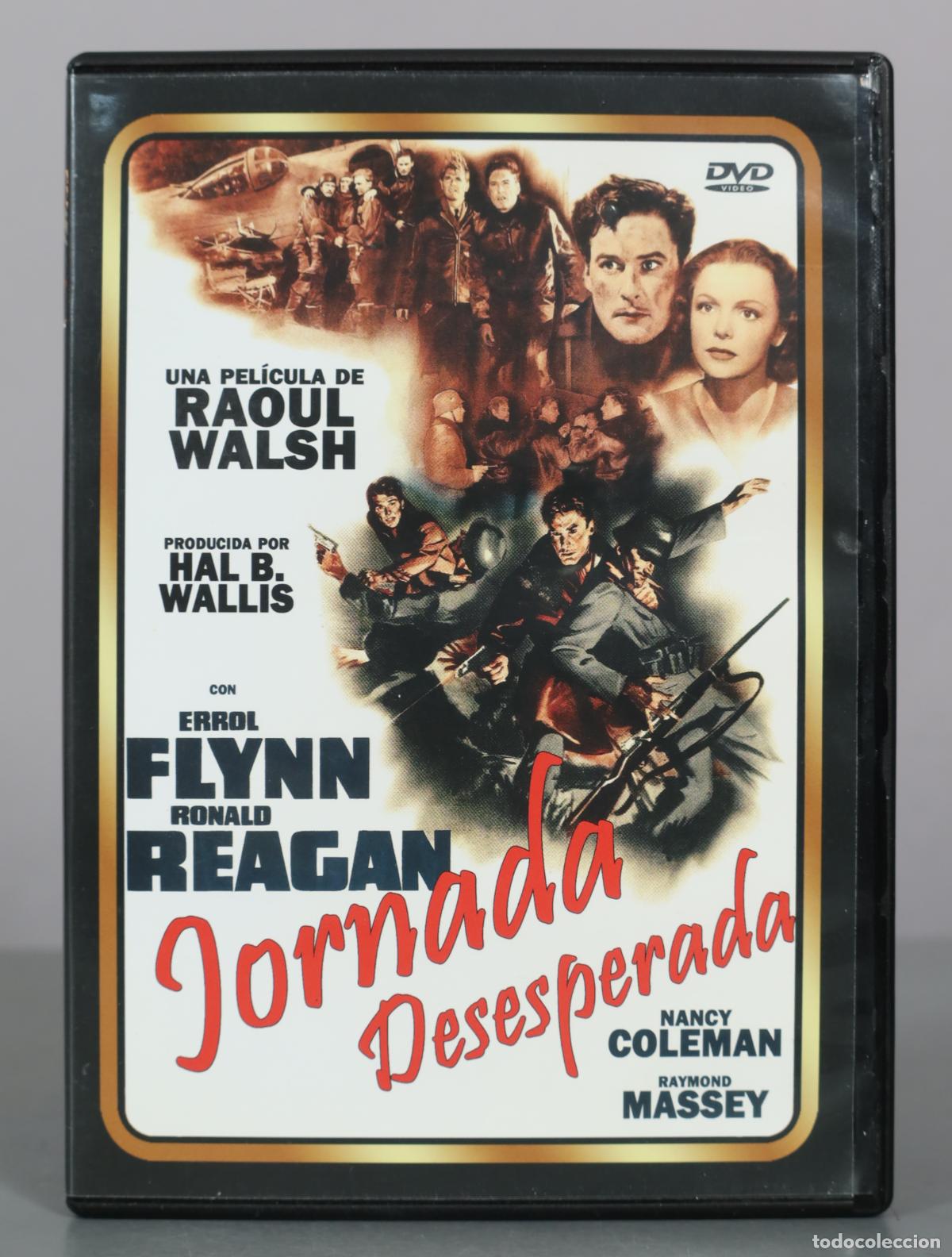 Cinema: DVD. Jornada Desesperada - Raoul Walsh - Errol Flynn, Ronald Reagan