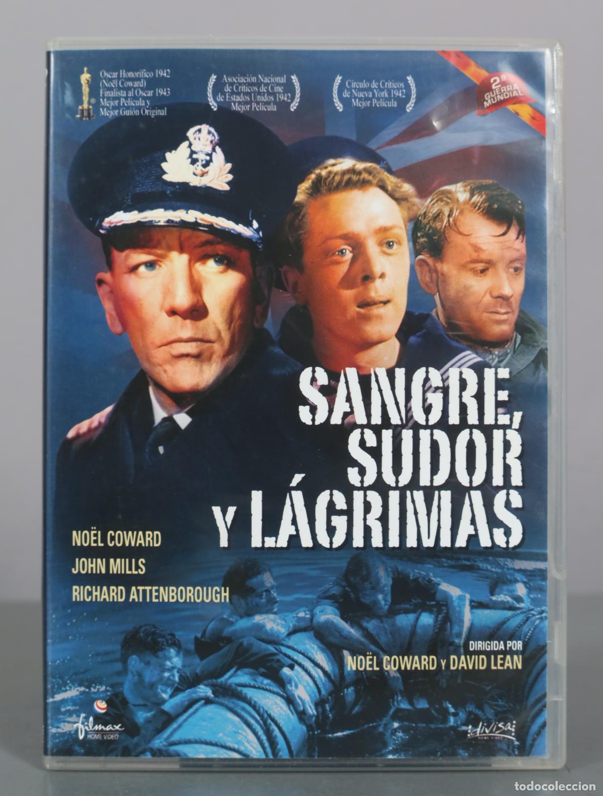 Cine: DVD. Sangre, Sudor y L&aacute;grimas - No&euml;l Coward, David Lean - Divisa Home Video