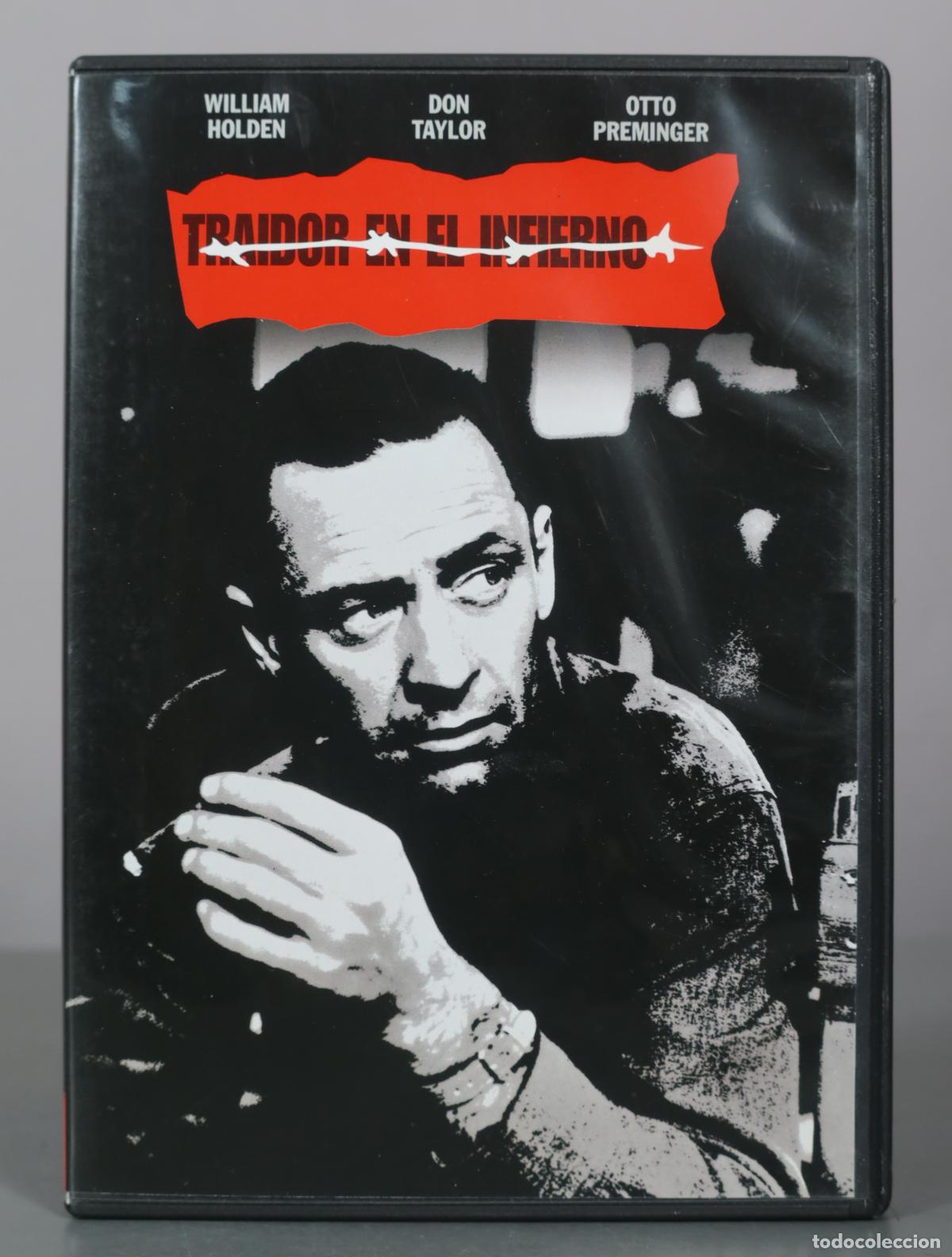 Cine: DVD. Traidor en el infierno - William Holden, Don Taylor, Otto Preminger