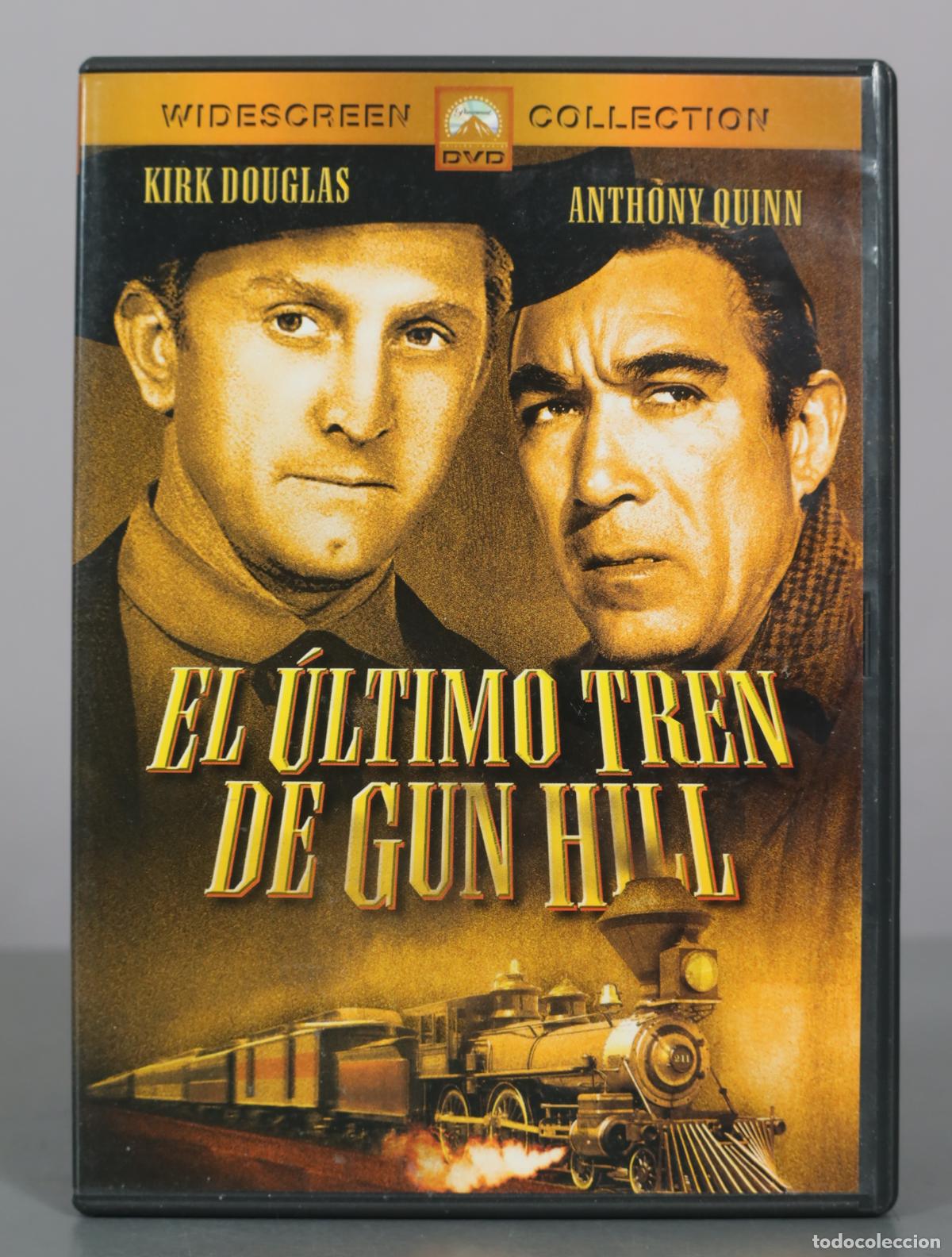 Cine: DVD. El &uacute;ltimo tren de Gun Hill - Kirk Douglas, Anthony Quinn