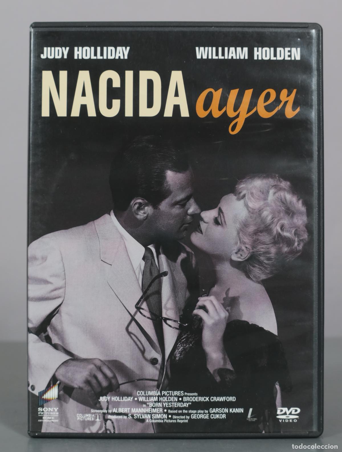 Cine: DVD. Nacida ayer - Judy Holliday, William Holden