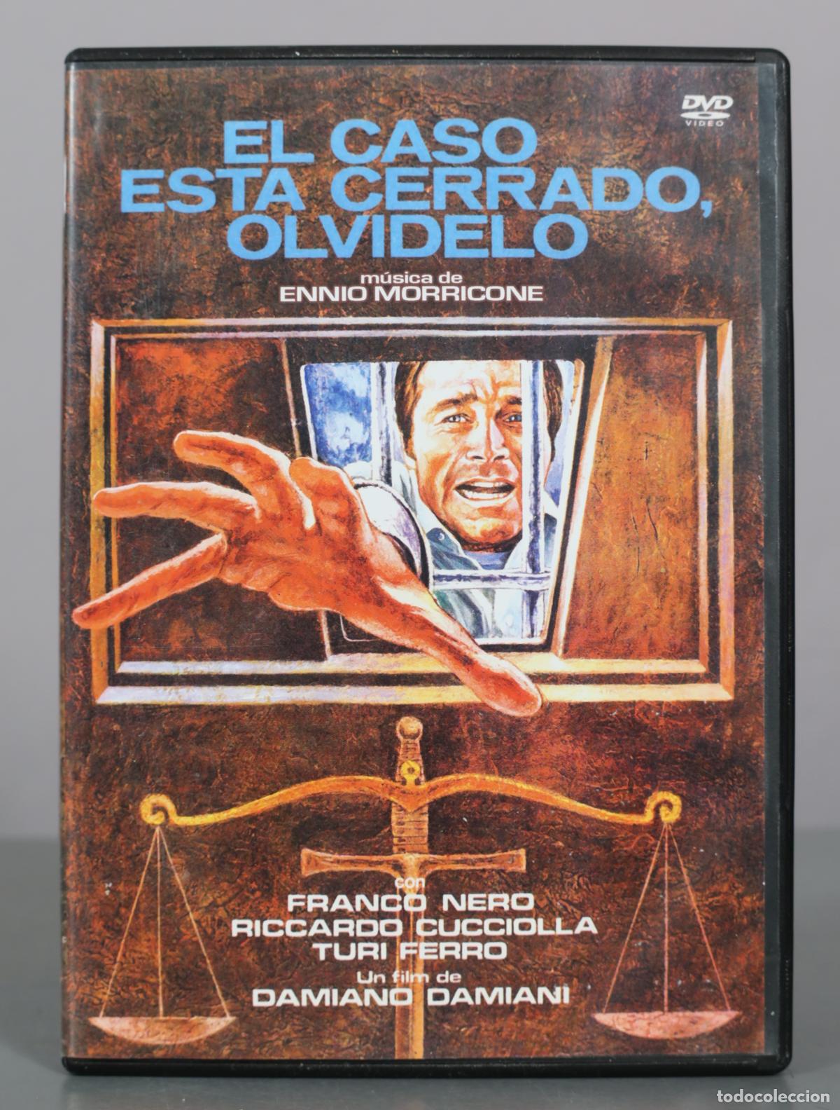 Cine: DVD. El caso esta cerrado, olvidelo - Franco Nero, Riccardo Cucciolla, Turi Ferro - Damiano Damiani