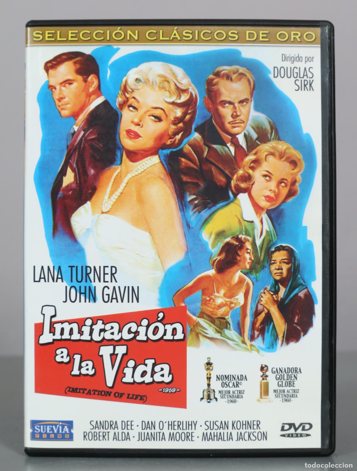 Cine: DVD. Imitaci&oacute;n a la Vida - Douglas Sirk - Lana Turner, John Gavin, Sandra Dee, Dan O'Herlihy, Susan