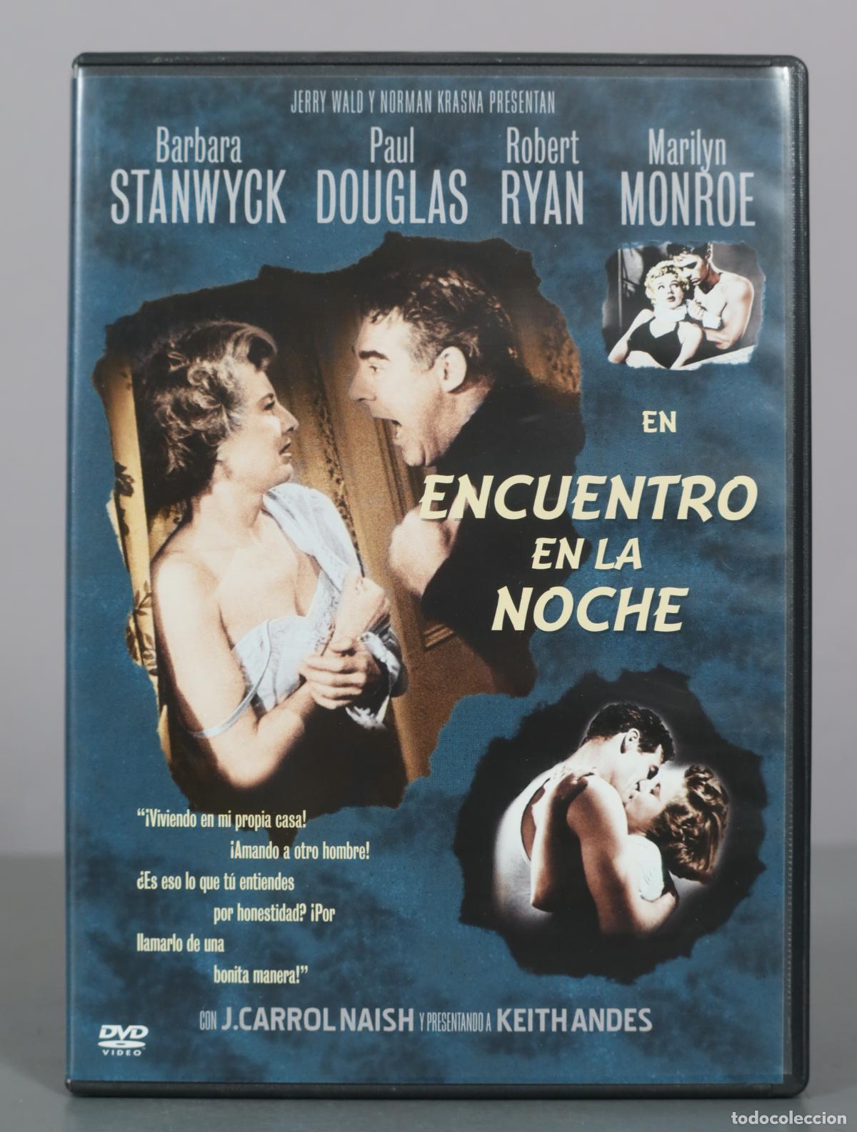 Cine: DVD. Encuentro en la noche - Barbara Stanwyck, Paul Douglas, Robert Ryan, Marilyn Monroe