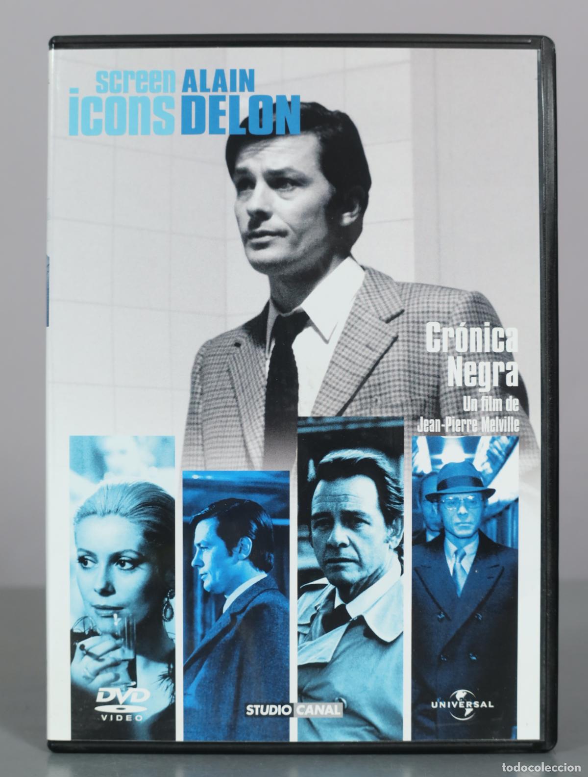 Cine: DVD. Cr&oacute;nica Negra - Alain Delon - Jean-Pierre Melville