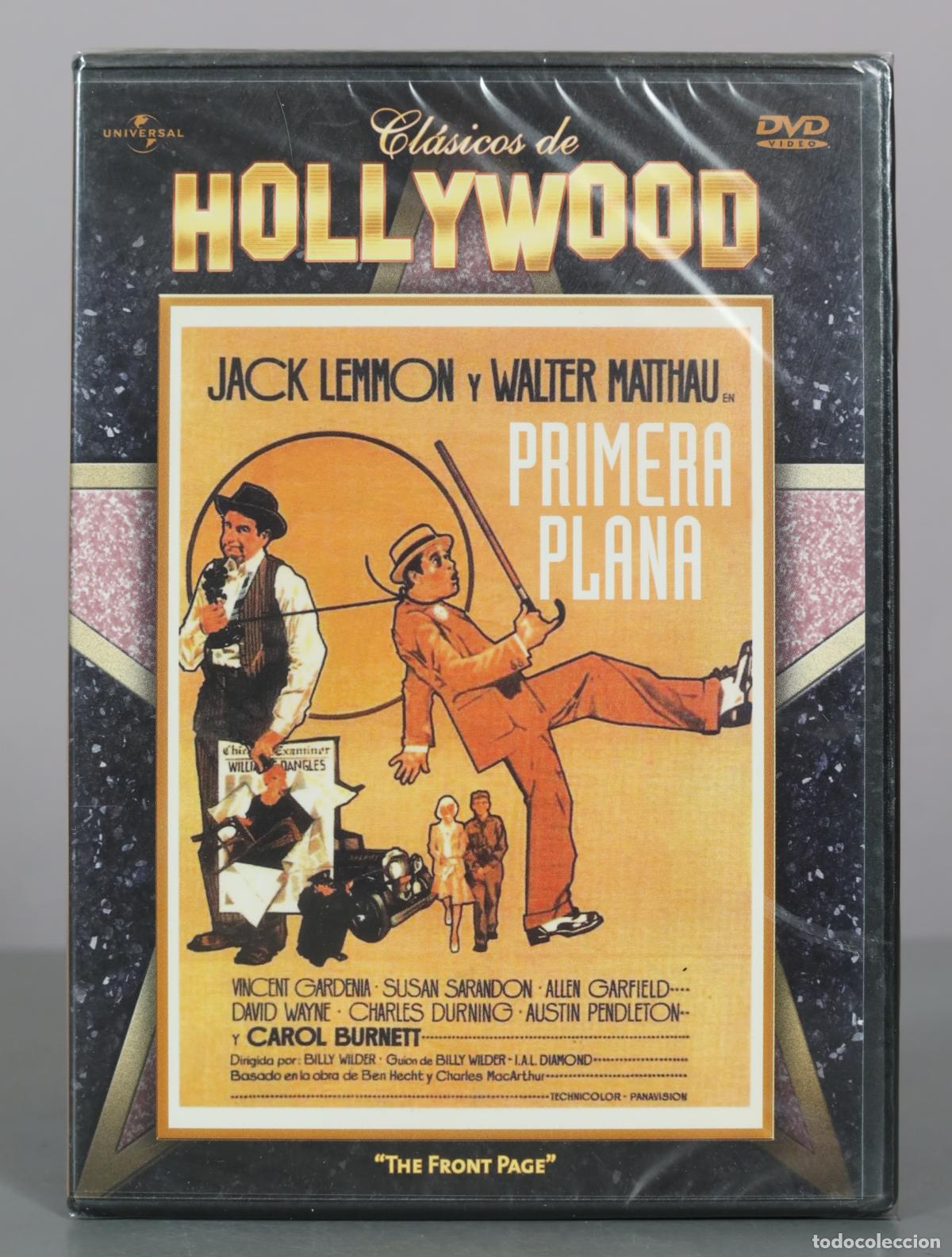 Kino: DVD. Primera Plana - Jack Lemmon, Walter Matthau - Billy Wilder