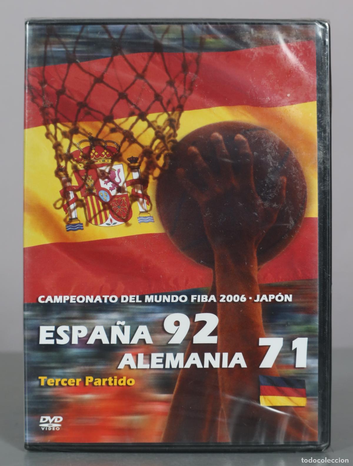 Kino: DVD. Campeonato del Mundo FIBA - Jap&oacute;n - Espa&ntilde;a 92 - Alemania 71 - Tercer Partido