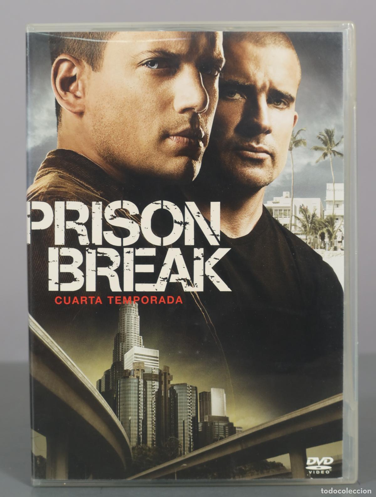 Cine: DVD. Prison Break - Cuarta Temporada - Wentworth Miller