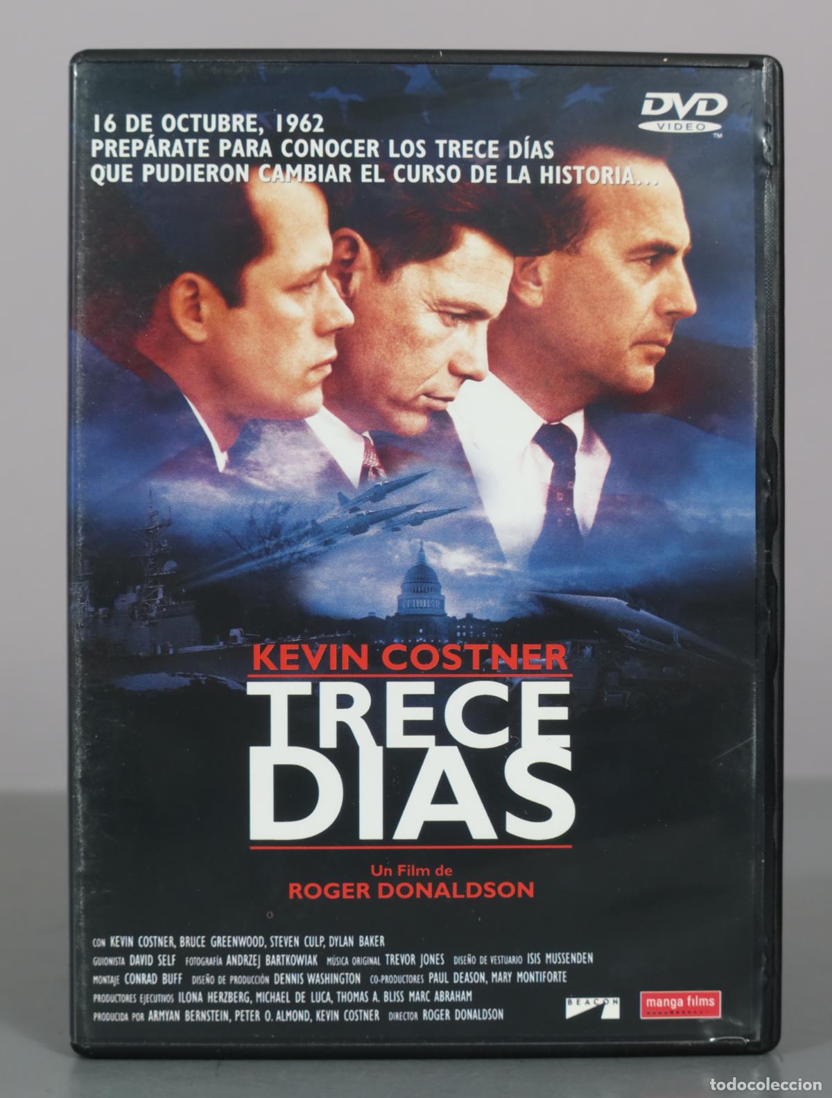 Cine: DVD. Trece D&iacute;as - Roger Donaldson, Kevin Costner