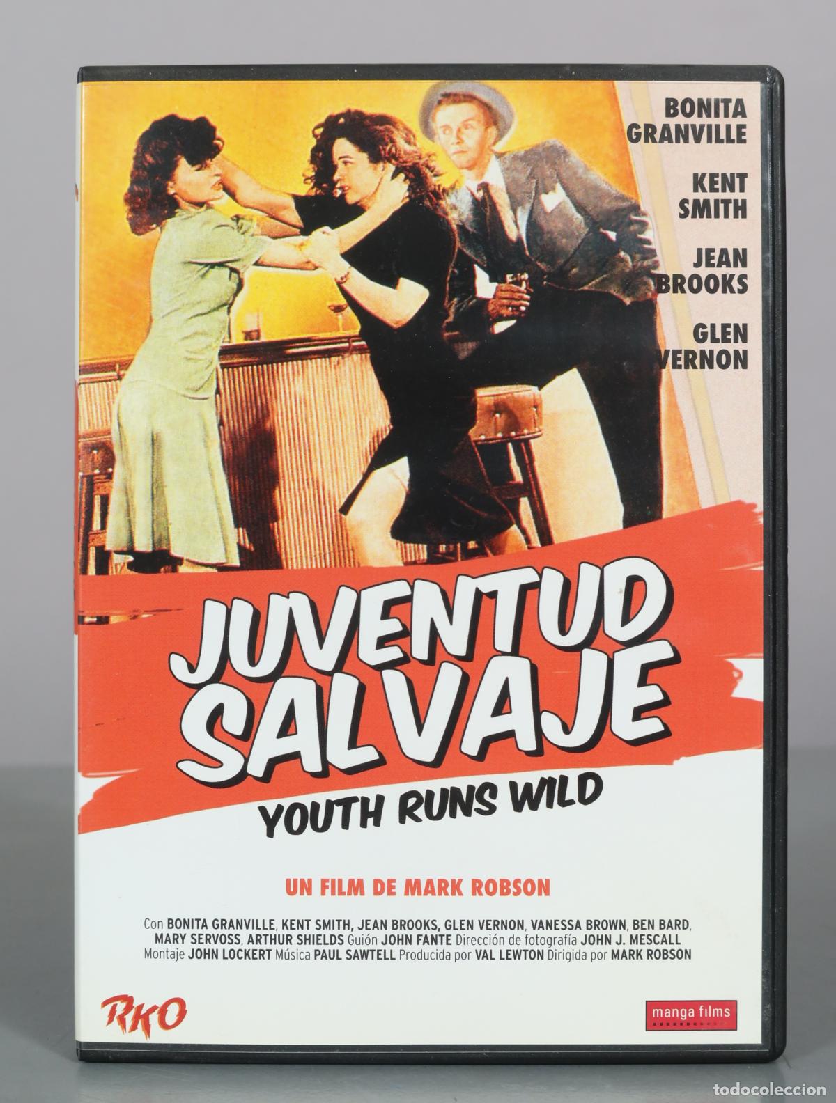 Cin&eacute;ma: DVD. Juventud Salvaje - Mark Robson - Manga Films