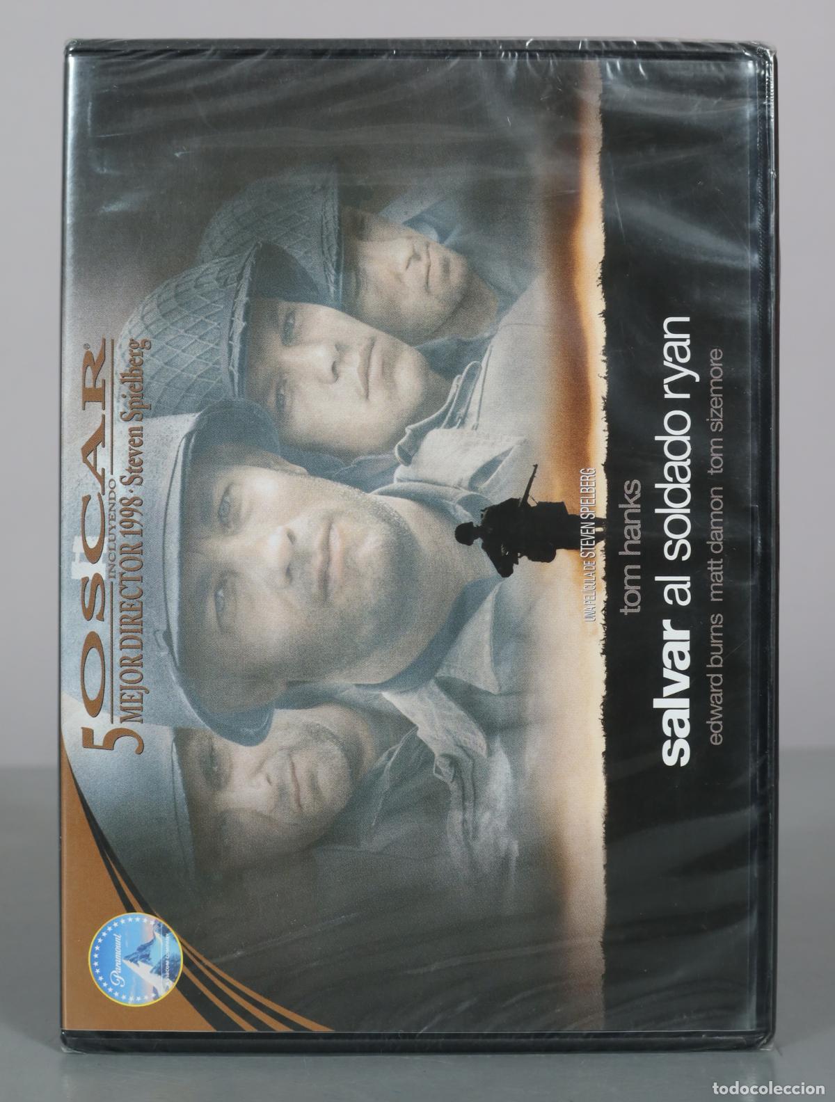 Cine: DVD. Salvar al soldado Ryan - Steven Spielberg - Tom Hanks . PRECINTADO