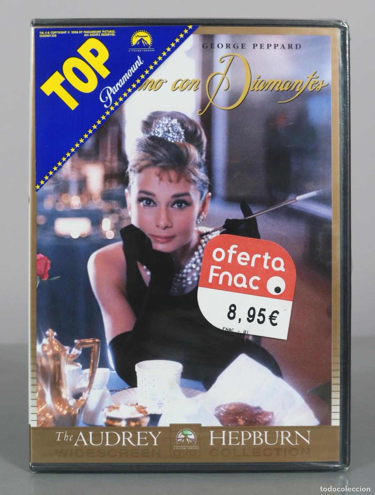 Cine: DVD. Desayuno con Diamantes - George Peppard, Audrey Hepburn . PRECINTADO