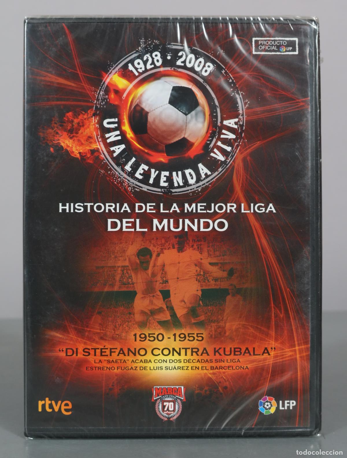 Cine: DVD. Una Leyenda Viva - Historia de la Mejor Liga del Mundo - Di St&eacute;fano Contra Kubala . PRECINTADO