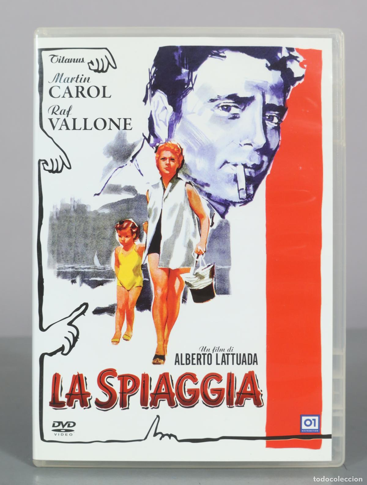 Cine: DVD. La spiaggia - Alberto Lattuada - Martine Carol, Raf Vallone