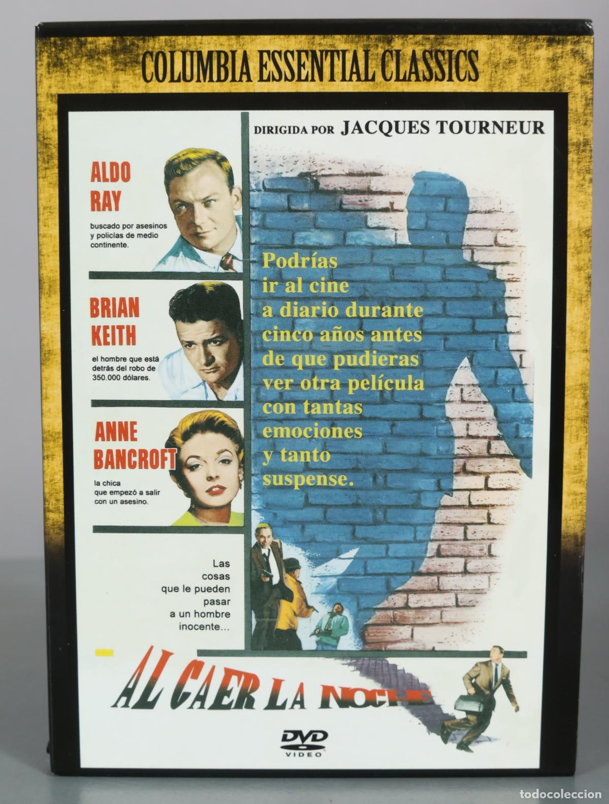 Cine: DVD. Al caer la noche - Jacques Tourneur - Columbia Pictures