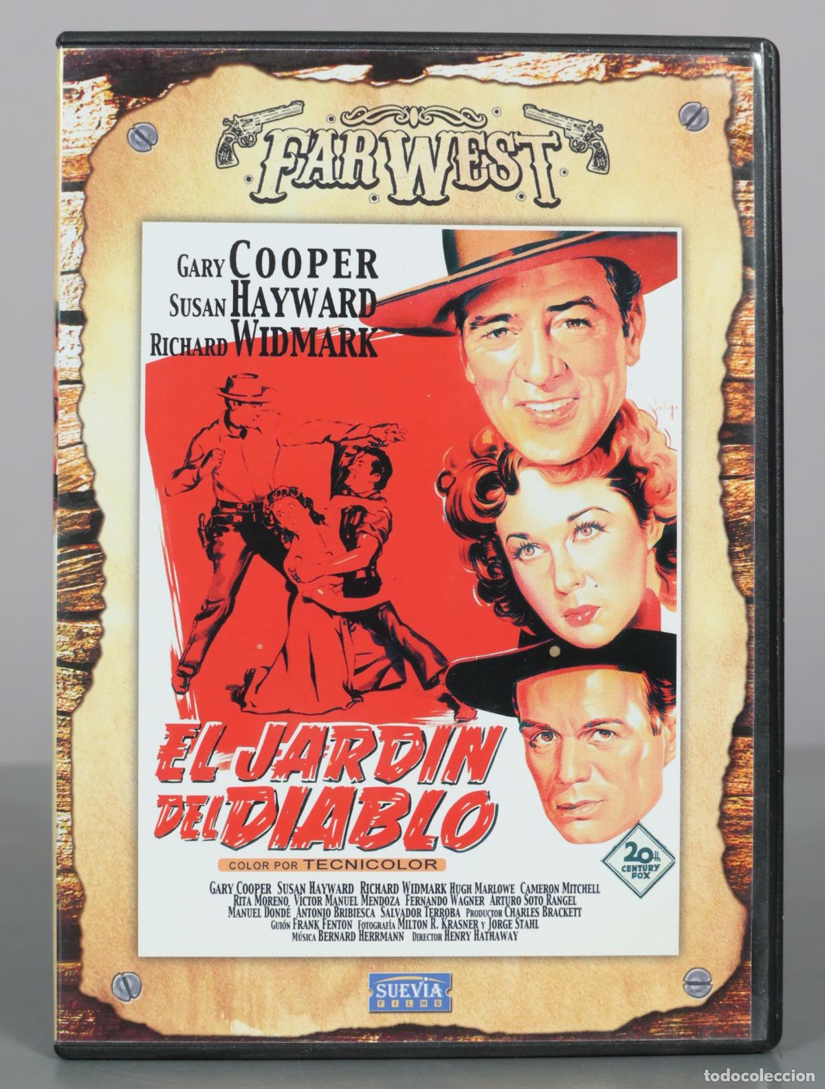 Cine: DVD. El jard&iacute;n del diablo - Gary Cooper, Susan Hayward, Richard Widmark, Henry Hathaway - Suevia