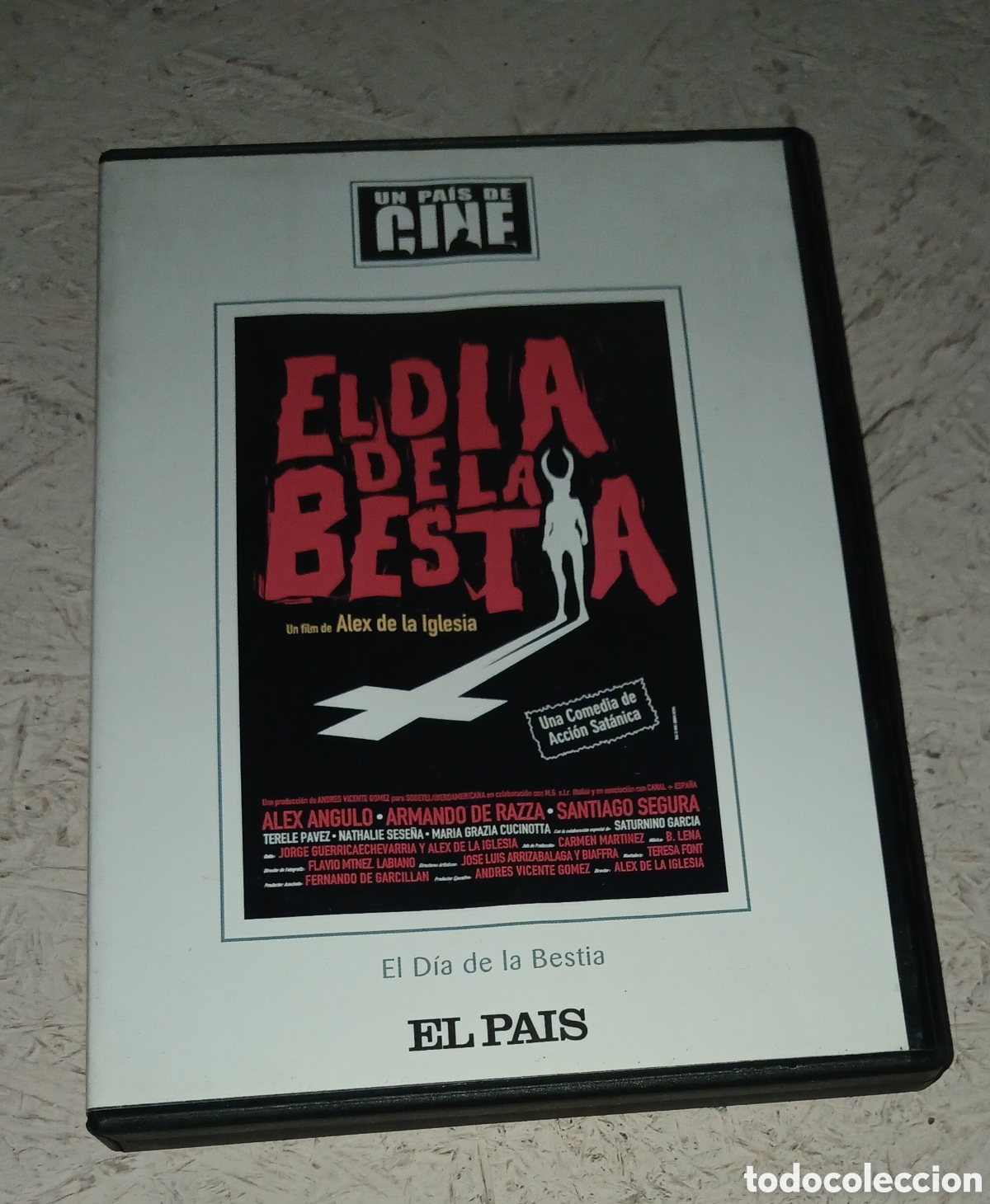 Cine: DVD El D&iacute;a de la Bestia - &Aacute;lex de la Iglesia - Colecci&oacute;n &rdquo;Un Pa&iacute;s de Cine&rdquo; (El Pa&iacute;s, N&ordm; 17)