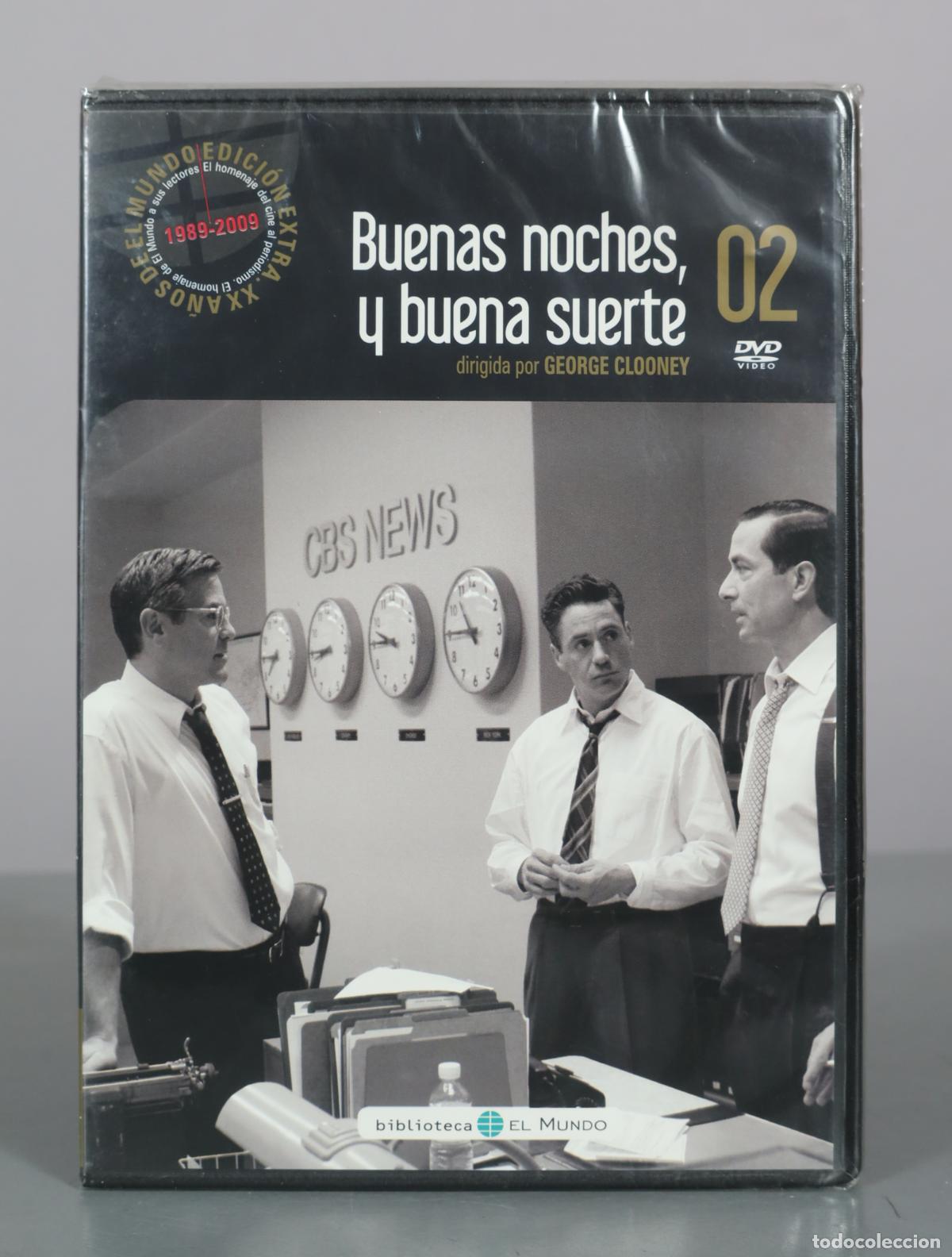 Cine: DVD. Buenas noches, y buena suerte - George Clooney - Biblioteca El Mundo . PRECINTADO
