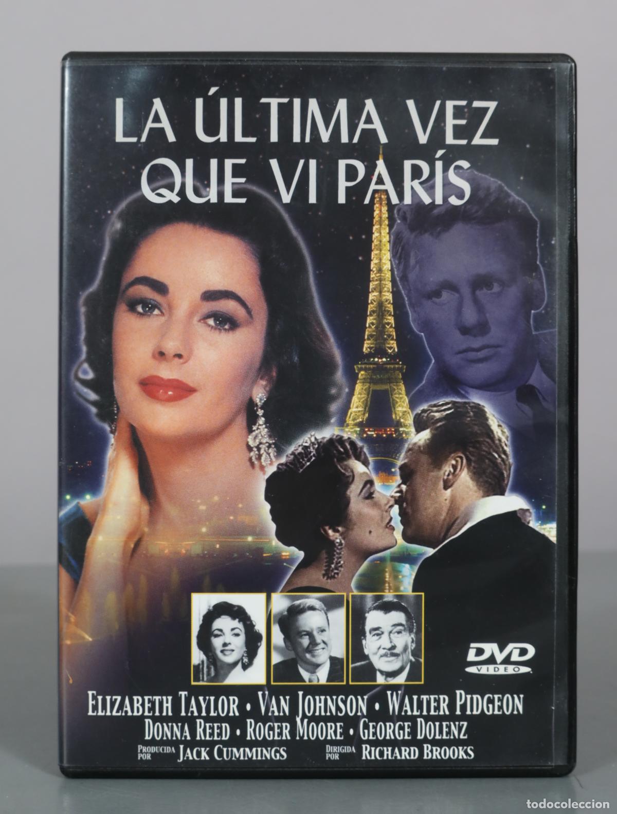 Cine: DVD. La &uacute;ltima vez que vi Par&iacute;s - Elizabeth Taylor, Van Johnson, Richard Brooks - Suevia Films