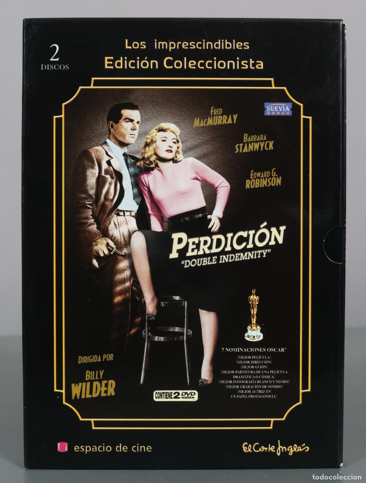 Cine: DVD. Perdici&oacute;n - Double Indemnity - Billy Wilder