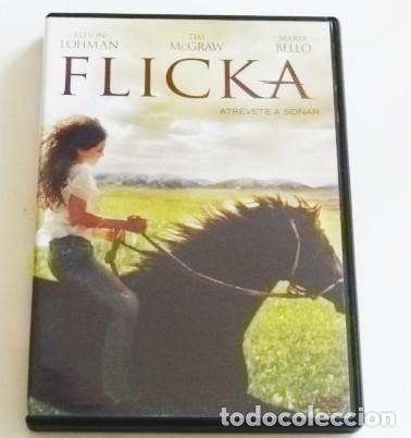 Cine: FLICKA ATR&Eacute;VETE A SO&Ntilde;AR DVD PEL&Iacute;CULA MAR&Iacute;A BELLO ALISON LOHMAN TIM MCGRAW RANCHO DE CABALLOS MUSTANG