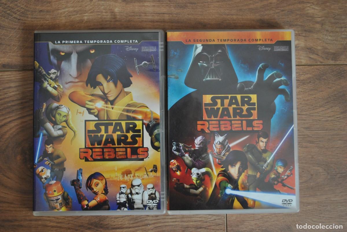Cine: Serie Rebels de Star Wars-DVD-1&ordf; y 2&ordf; TEMPORADAS.
