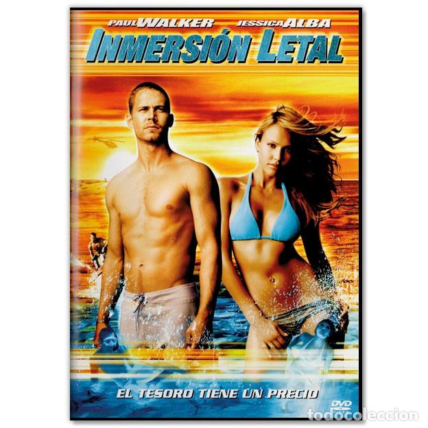 Cine: INMERSI&Oacute;N LETAL DVD (Thriller, Aventuras, Jessica Alba)
