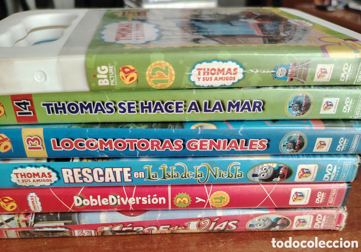 Cine: 6 peliculas infantiles en DVD del Tren Thomas