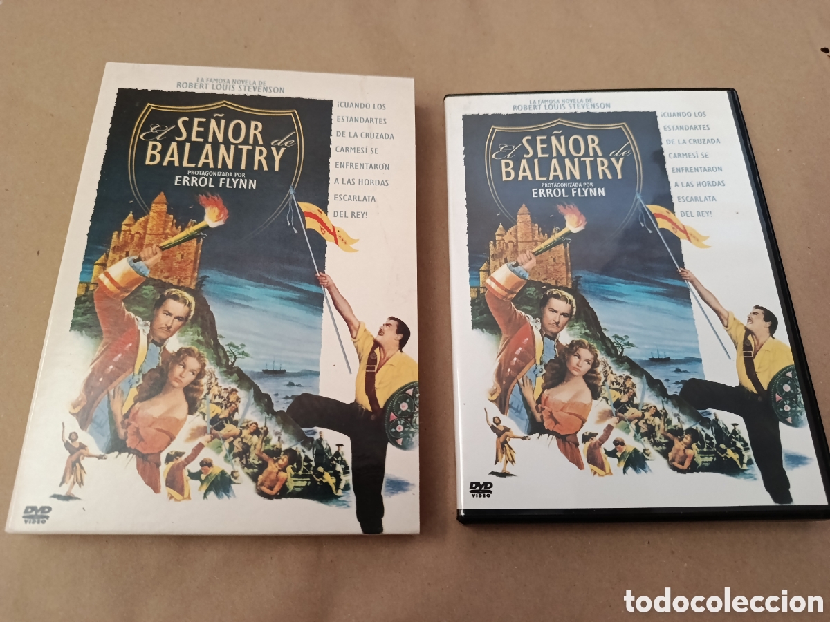 Cine: Dvd. El se&ntilde;or de Balantry. Con Errol Flynn.