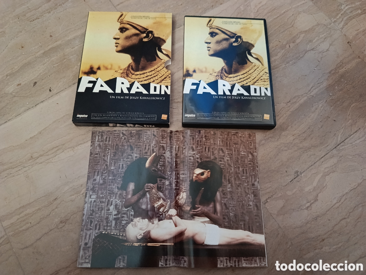 Cine: Dvd. Fara&oacute;n. Un film de Jerzy Kawalwrowicz. 2 dvds + libreto. Ed. Especial Coleccionista.